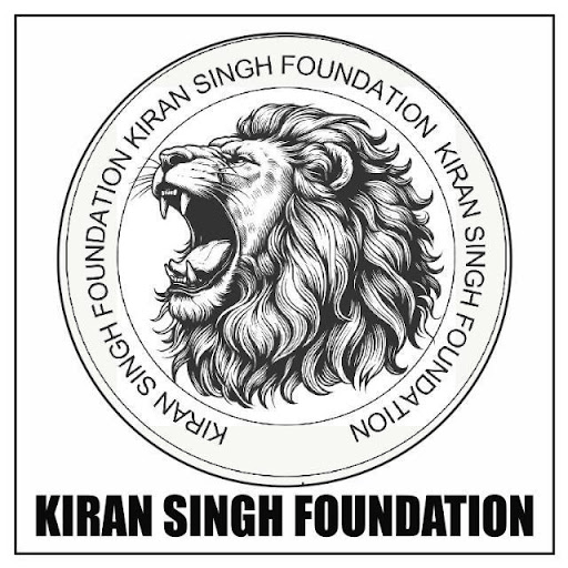 Kiran Singh Foundation Emblem - Roaring Lion Seal