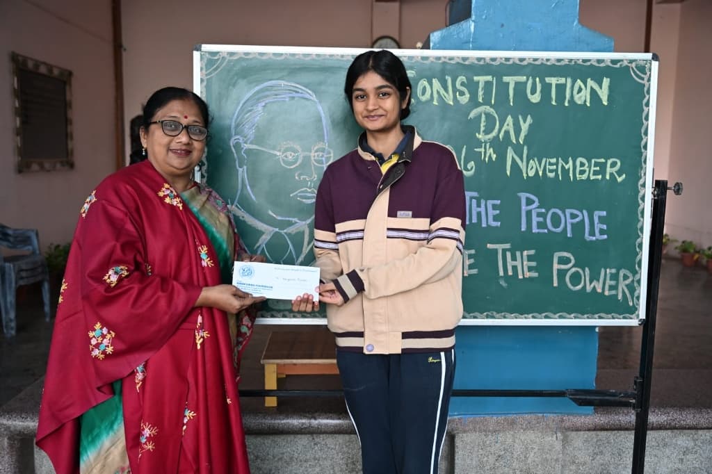 Navyanshi Dwivedi - Constitution Day presentation